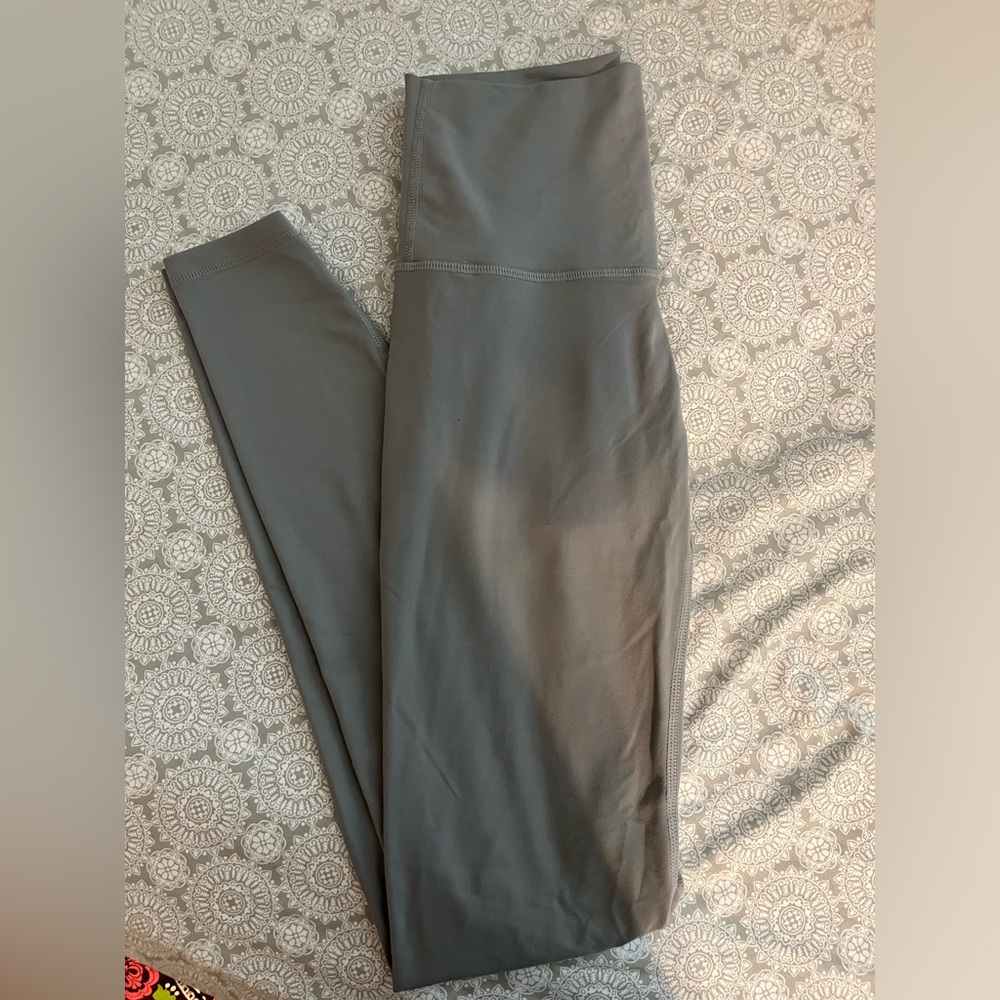 Gray leggings